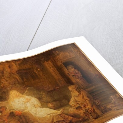 Abraham Receives the Three Angels, 1646 by Rembrandt Harmensz. van Rijn