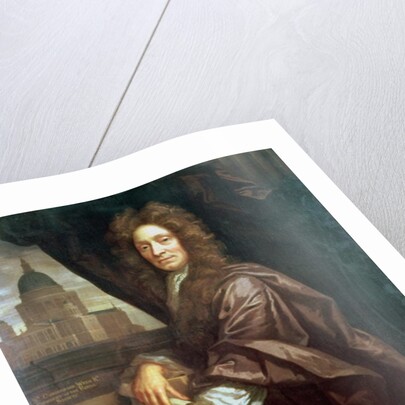 Portrait of Sir Christopher Wren by English School