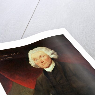 Portrait of Joseph Priestley by English School