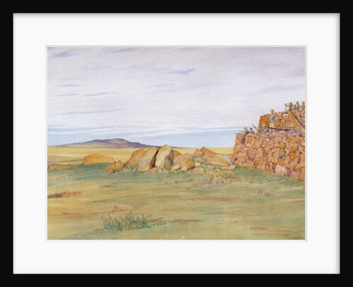 Soldiers Defending Rhenoster Kop in the Boer War by George 9th Earl of Carlisle Howard