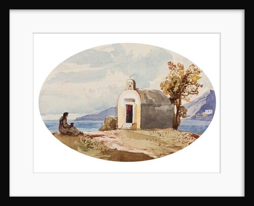 Chapel by the sea, with additions by Princess Maria Annunziata di Borbone by Giacinto Gigante