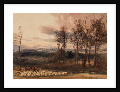 Winter's Dusk, c.1830 by Peter de Wint
