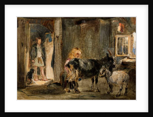 Study for 'The Goat Herd's Cottage', 1832 by William Simson