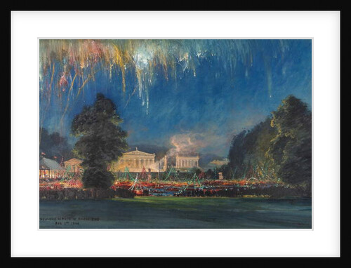 Souvenir of Fête at Bourne End by Henry William Woolls