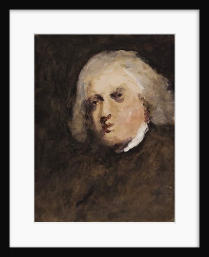 Dr Johnson, after Reynolds by Hercules Brabazon Brabazon