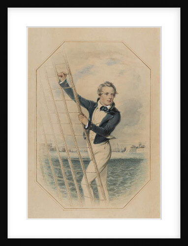 Arthur William Acland Hood aged 16, May 1840 by William Derby