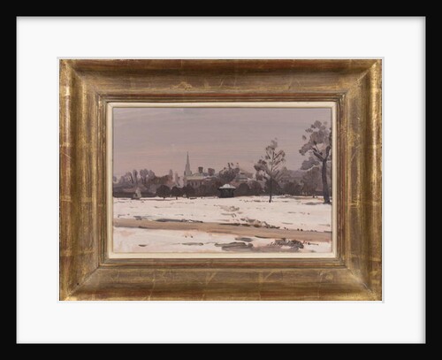 Winter Dusk: Kensington Palace, 1991 by Richard Foster