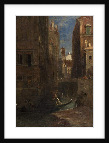 Looking towards San Giorgio dei Greci, Venice, 1844 by James Holland