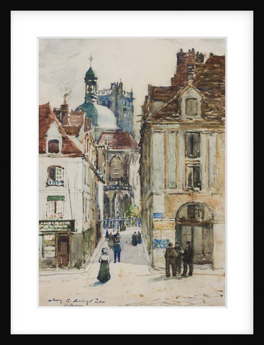 Dieppe, Rue Notre Dame by James Garden Laing