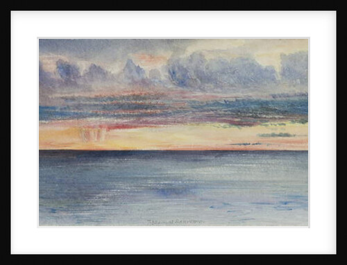 San Remo: sunrise, 7.30 a.m. 7th December, 1877 by George Douglas Tinling