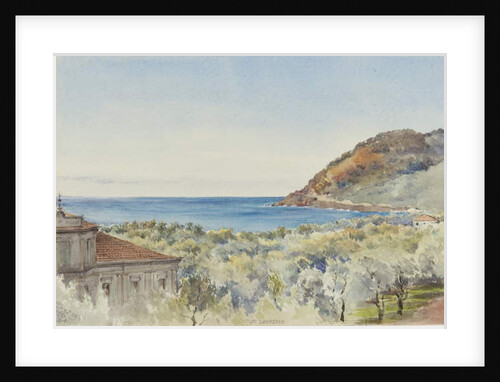 At San Remo looking West, 29th November 1877 by George Douglas Tinling