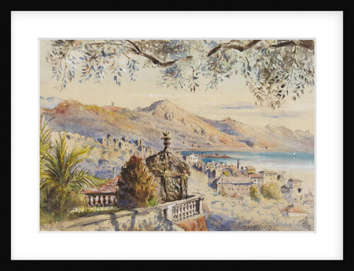 San Remo, 12th January 1878 by George Douglas Tinling