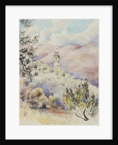 Church of San Donato, Varezzo, near San Remo, 11th February 1878 by George Douglas Tinling