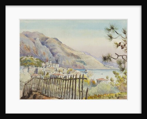 Mentone, looking East, 5th March 1878 by George Douglas Tinling