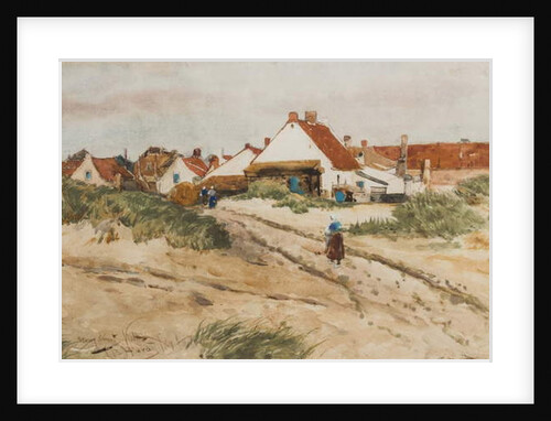 Nearing Sunset, Katwijk, Holland, 1894 by Thomas Bush Hardy