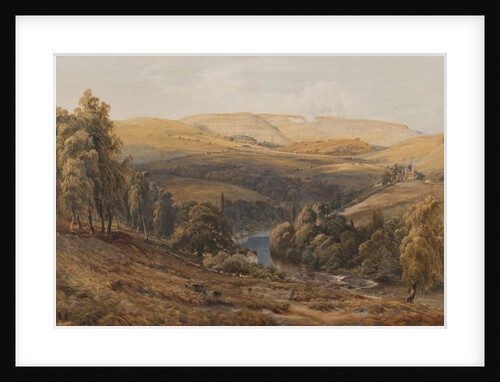 Valley of the Dee, near Llangollen by Bernard Walter Evans