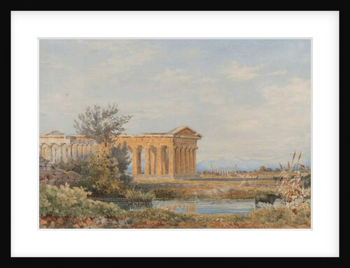 The Temples of Paestum, 1843-44 by Arthur Glennie