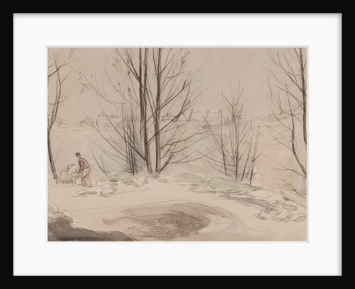 Carshalton Quarry, 1907 by Horace Mann Livens