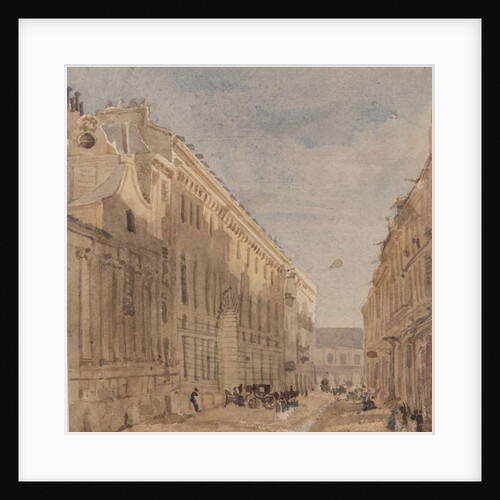 Beginning of King's Stabling, Paris, c.1828 by William Henry Lake Price