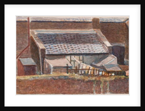 Rounton Road lean-to, c.1930 by Henry Silk