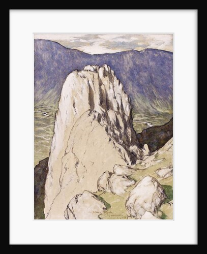 The Pillar Rock, 1928 by Charles Holmes