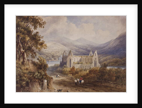 Tintern Abbey, c.1840 by Henry Gastineau