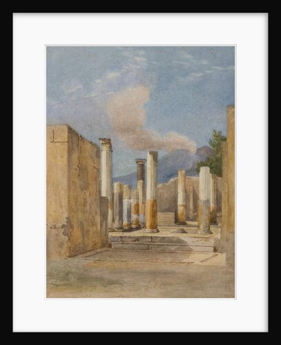 Pompeii: House of Pansa, via delle Terme, 1843/44 by Arthur Glennie