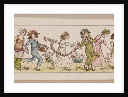 Flowers and music by Kate Greenaway