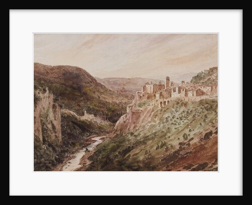 Civita Castellana, 1854 by John Louis Petit