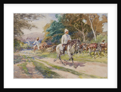 A colonial officer, possibly Haiti, c.1900 by Henry Sandham