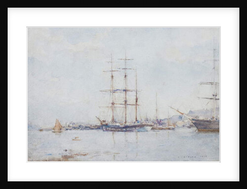 Falmouth Bay, 1925 by Henry Scott Tuke