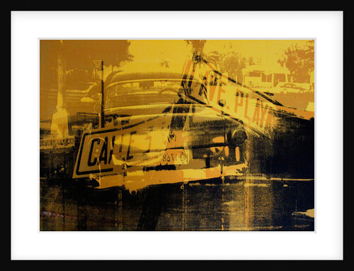 Yellow Car and Street Sign, 201 by David Studwell
