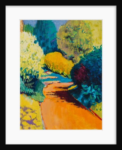 Orange Path by Marco Cazzulini