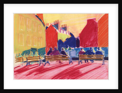 Abbey Churchyard, Bath by Marco Cazzulini