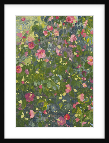 Camellia in Flower, 2014 by Leigh Glover
