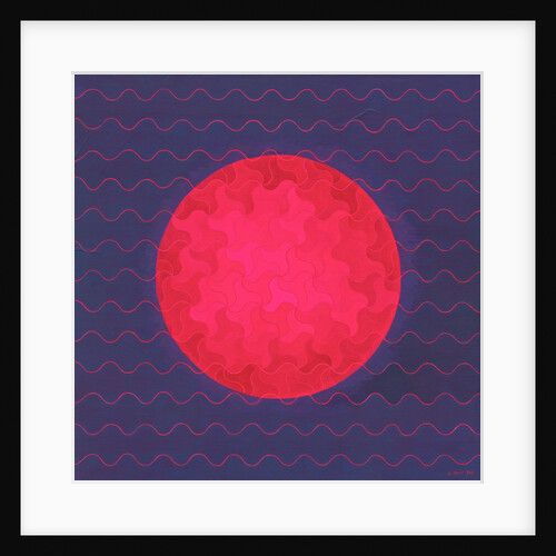 Red Moon, 2021 by Leigh Glover