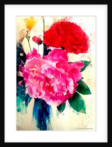 Peony and Poppy, 2014 by AlyZen Moonshadow