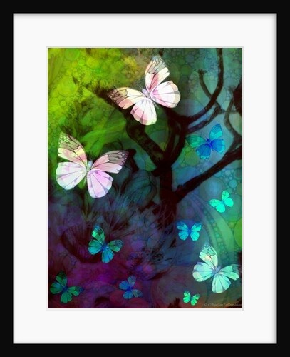 In the Company of Butterflies, 2014 by AlyZen Moonshadow
