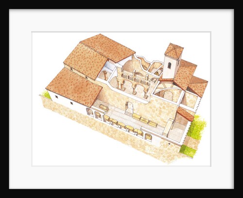 San Millan de la Cogolla. Suso Monastery. La Rioja, Spain by Fernando Aznar Cenamor