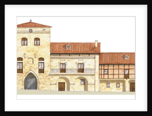 Traditional houses. Santillana del Mar, Cantabria, Spain by Fernando Aznar Cenamor