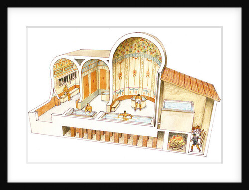 Rome. Private Baths by Fernando Aznar Cenamor
