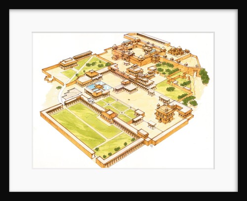 Fatehpur Sikri. Adra. India by Fernando Aznar Cenamor