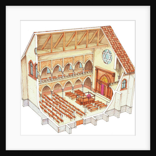 Synagogue. 15th century. Central Europe by Fernando Aznar Cenamor