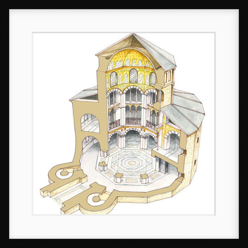 Palatine Chapel. Aachen. Germany by Fernando Aznar Cenamor