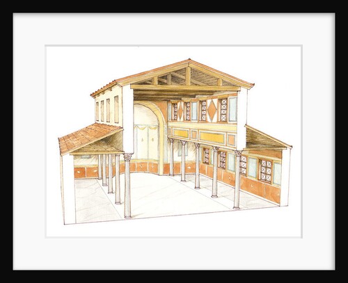 Roman basilica by Fernando Aznar Cenamor