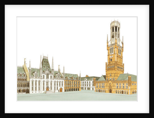 Market Square. Bruges, Belgium by Fernando Aznar Cenamor
