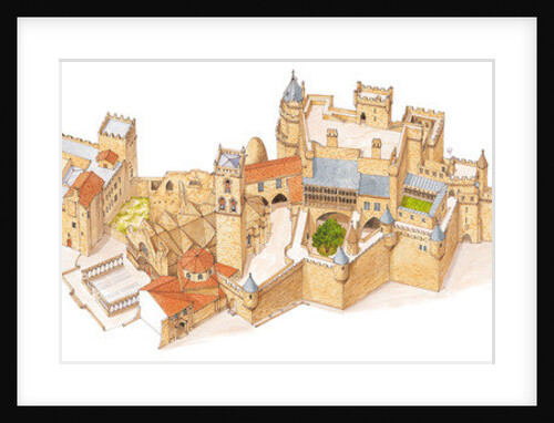 Olite Castle. Navarra, Spain by Fernando Aznar Cenamor