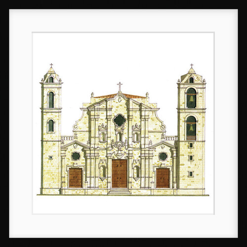 La Habana Cathedral. Cuba by Fernando Aznar Cenamor
