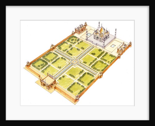 Taj Mahal. Adra, India. Tomb and gardens by Fernando Aznar Cenamor