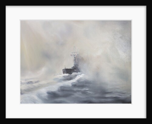 Bismarck evades her pursuers May 25th 1941, 2005 by Vincent Alexander Booth